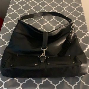 Black Staple Purse